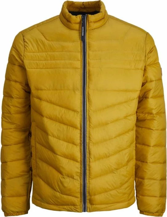Jakna za moške Jack & Jones Jjehero Puff Collar Noos, rjava