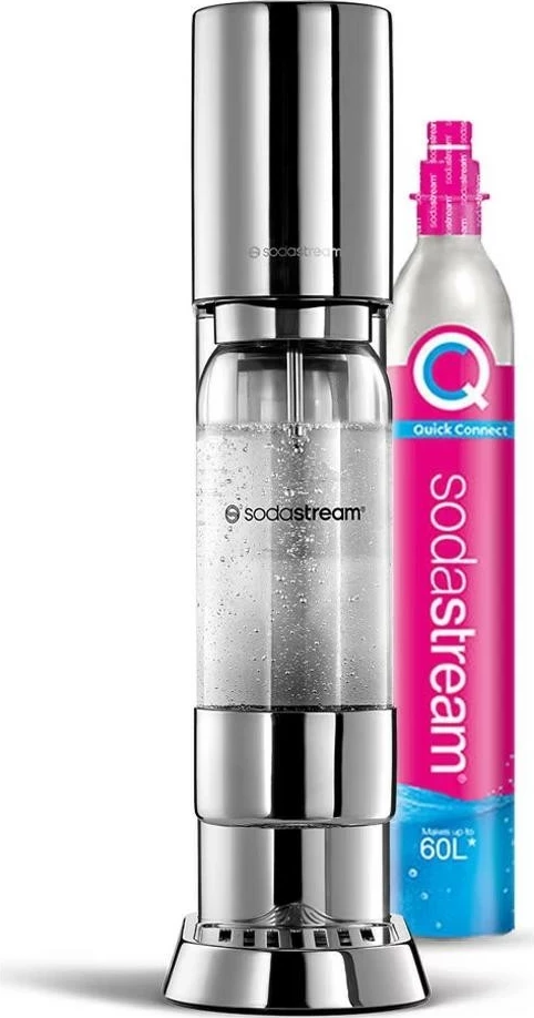 Saturator za gaziranje vode Enso, Sodastream, srebrn