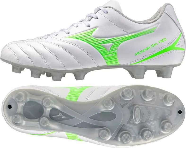 Nogometni čevlji Mizuno Monarcida Neo III Select M P1GA252537, beli