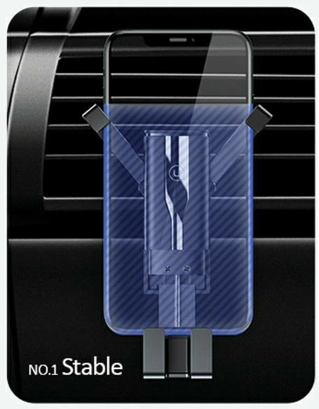 Nosilec za telefon za v avto USAMS US-ZJ058, črn