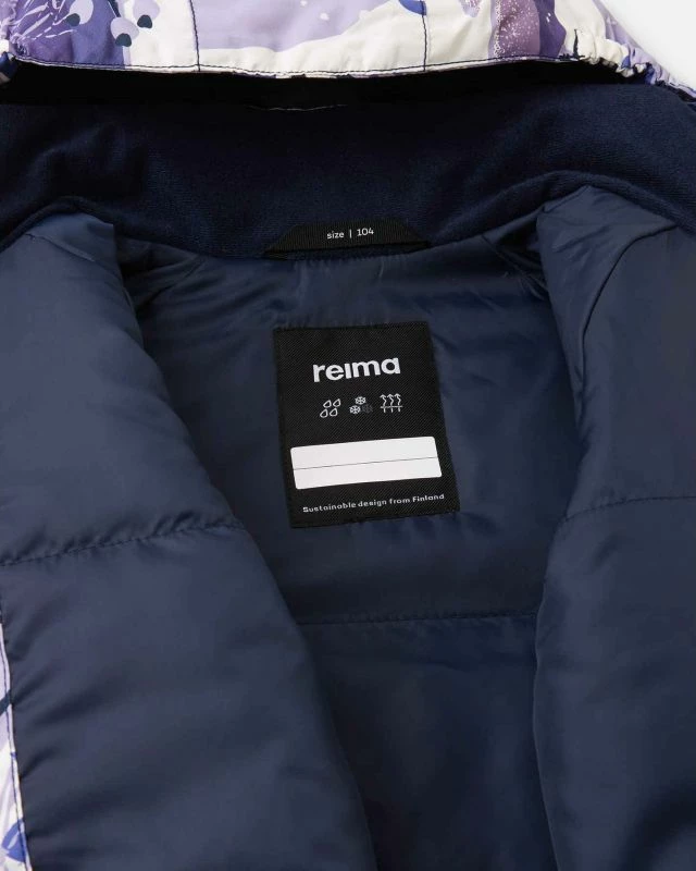 Zimska jakna za otroke Reima, vijolična