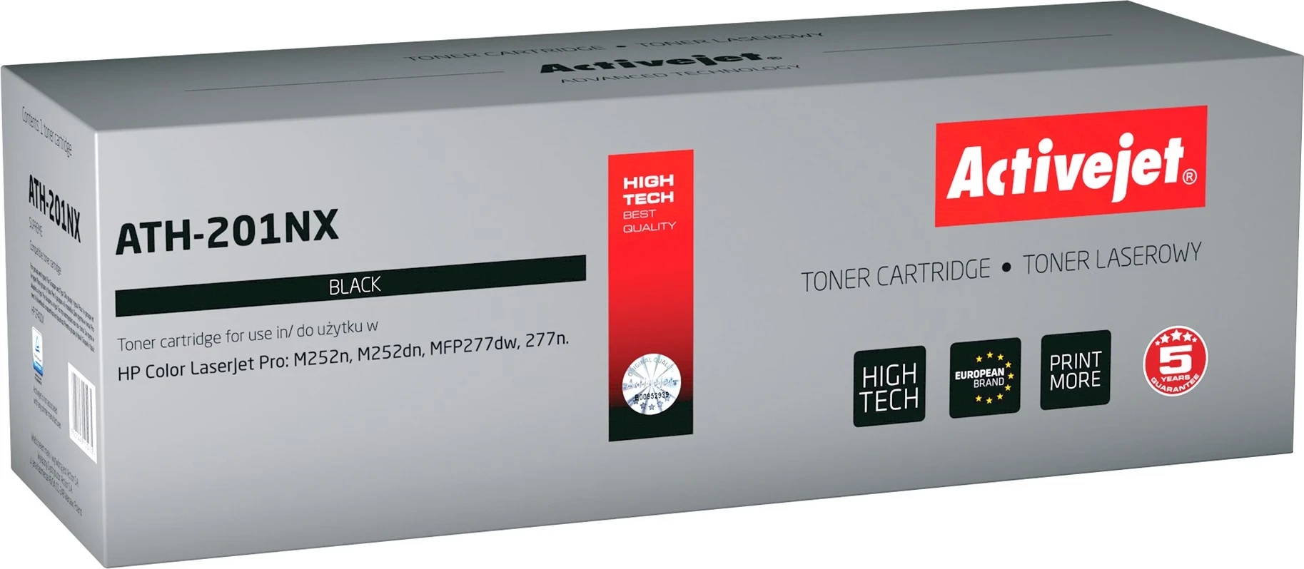 Zamenjalni toner Activejet ATH-201NX za tiskalnike HP, črn