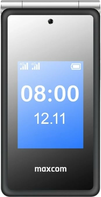 Klasičen telefon z dvojno SIM Maxcom MM 835 4G, črn