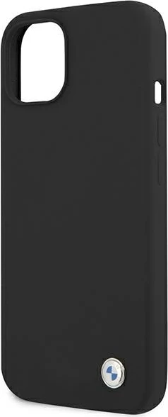 Silikonski ovitek za telefon BMW Silicone Signature za iPhone 13 mini, 5,4", črn