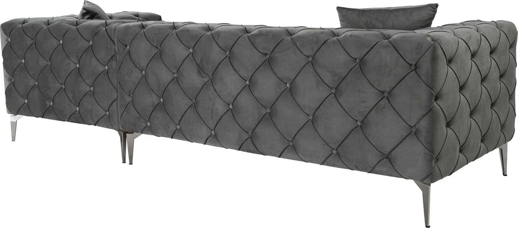 Kotna sedežna garnitura Como Eco, desni kot - Atelier del Sofa, antracit