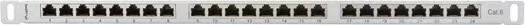 Patch panel, Lanberg PPS6-0024-S, siva