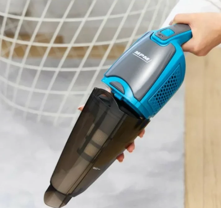 Vertikalni sesalnik brez kabla, MPM MOD-38/N, črno/moder