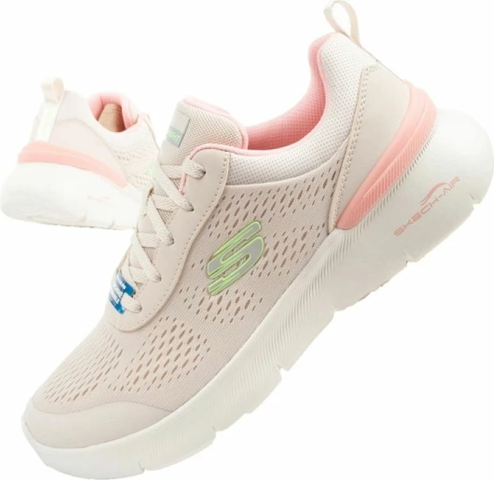 Superge Skechers Air Dynamight 2.0, bež — ženske