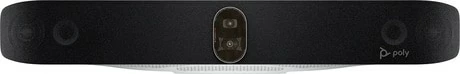 Soundbar s kamerama 4K in vgrajenim mikrofonom, POLY Studio X72, črn