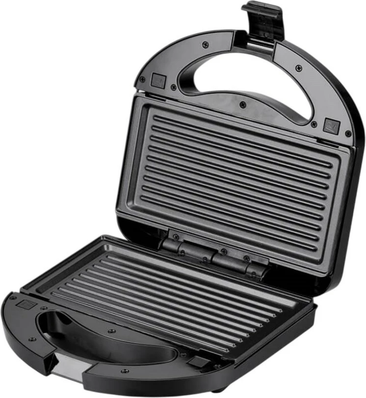 3-v-1 sendvič toster, Feel-Maestro MR-709, 750 W, črno/srebrn, z zamenljivimi nelepljivimi ploščami