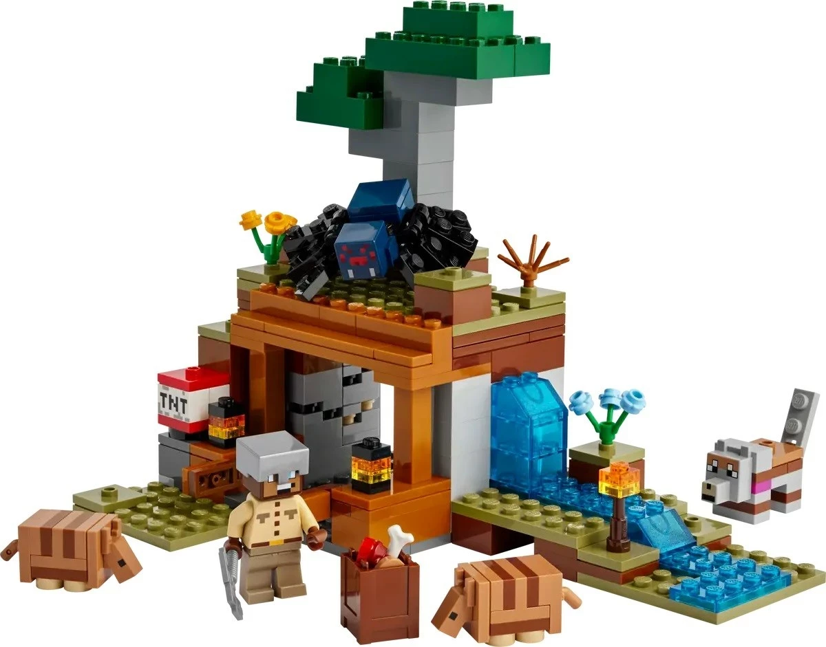 Set Minecraft The Armadillo Mine Expedition, Lego 21269