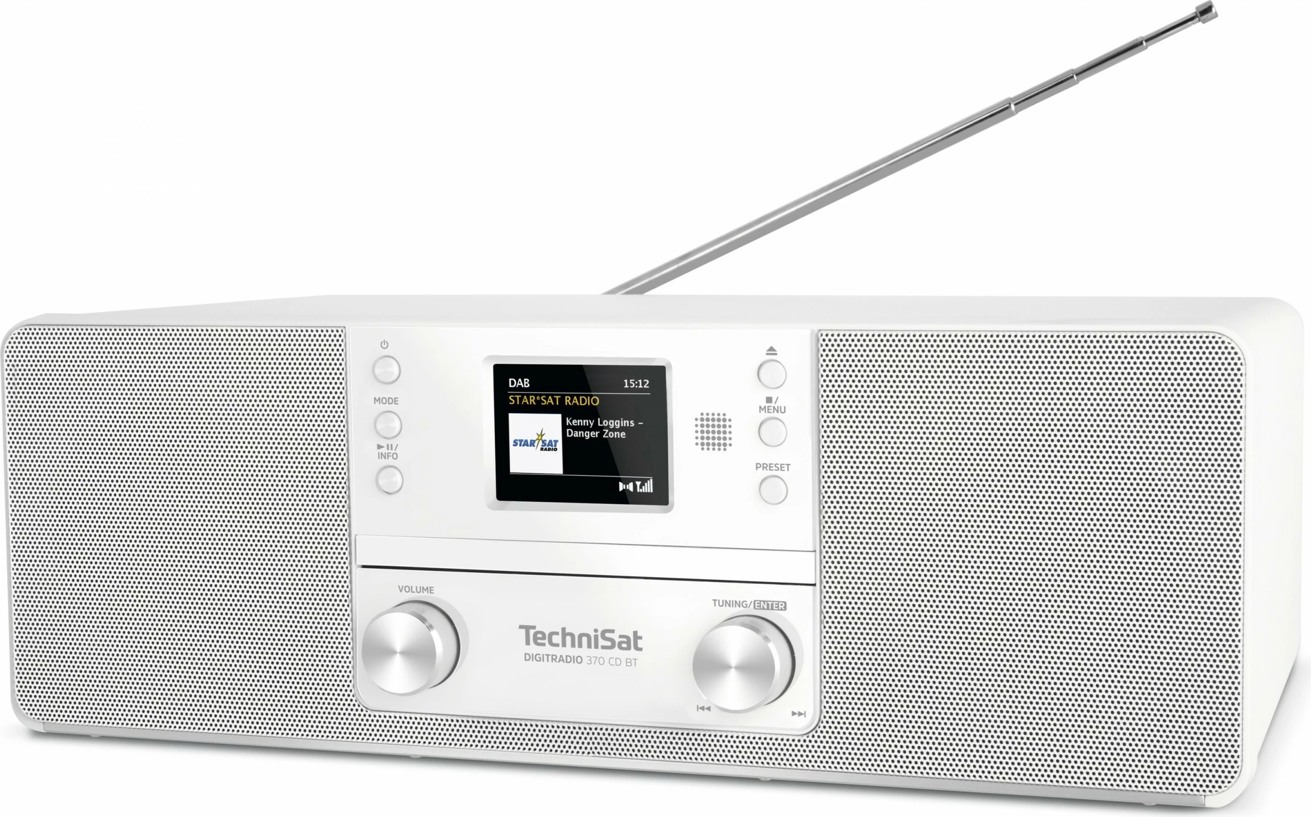Digitalni radio z CD in Bluetooth TechniSat DigitRadio 370 CD BT, DAB+, bel