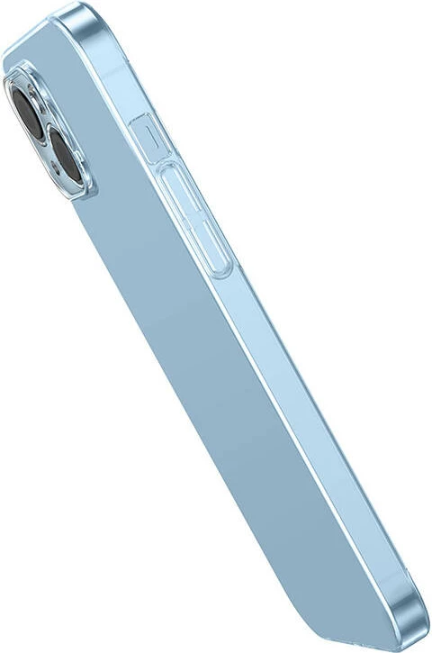 Prozoren ovitek Baseus Crystal Series za iPhone 14 Plus s kaljenim steklom, Transparenten