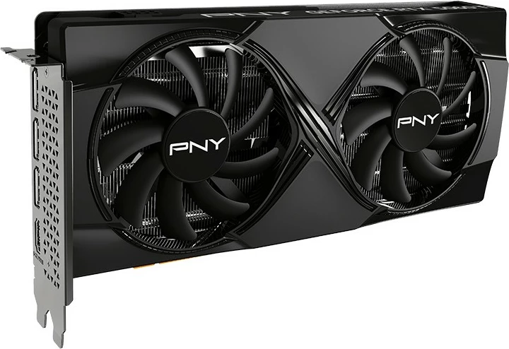 Grafična kartica PNY GeForce RTX 5060 Ti VERTO OC, 16 GB GDDR7, 2 ventilatorja, črna
