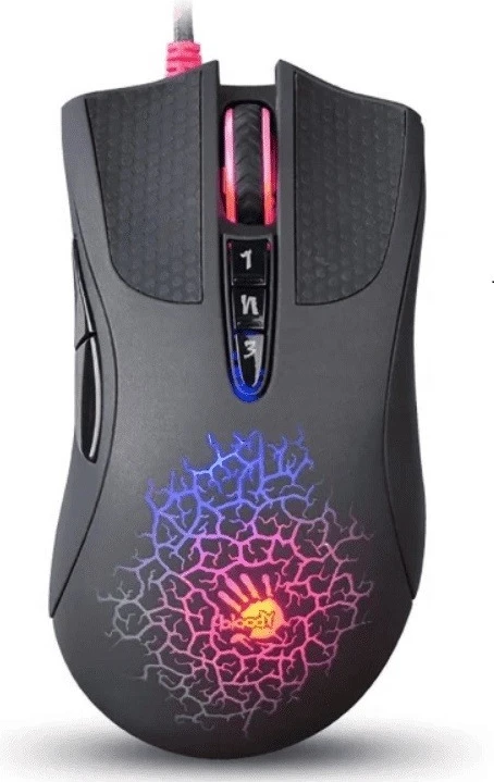 Optični igralni miš A4Tech Bloody Blazing A90, 6200 DPI, 8 gumbov, črn