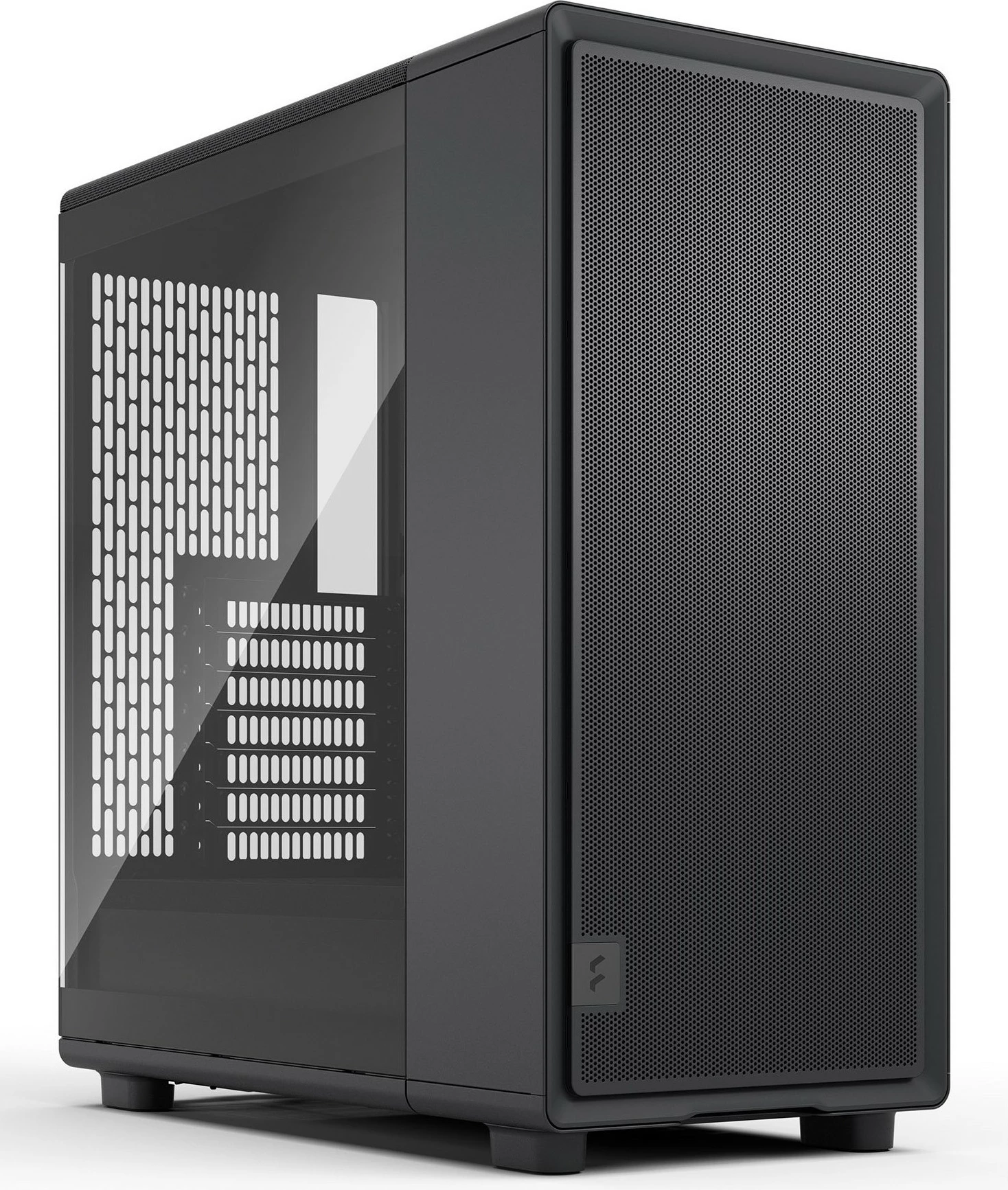 Midi tower s temnjenim kaljenim steklom Fractal Design Epoch Black TG Light tint, črn