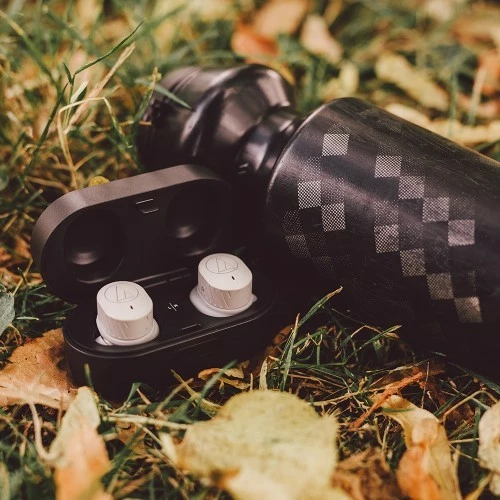 Športne brezžične slušalke Audio-Technica ATH-SPORT7TW, 20 - 25000 Hz, siva