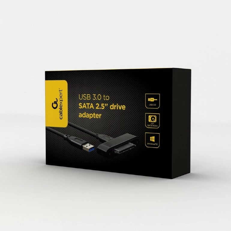 Adapter USB 3.0 na SATA 2,5 Gembird AUS3-02, črn