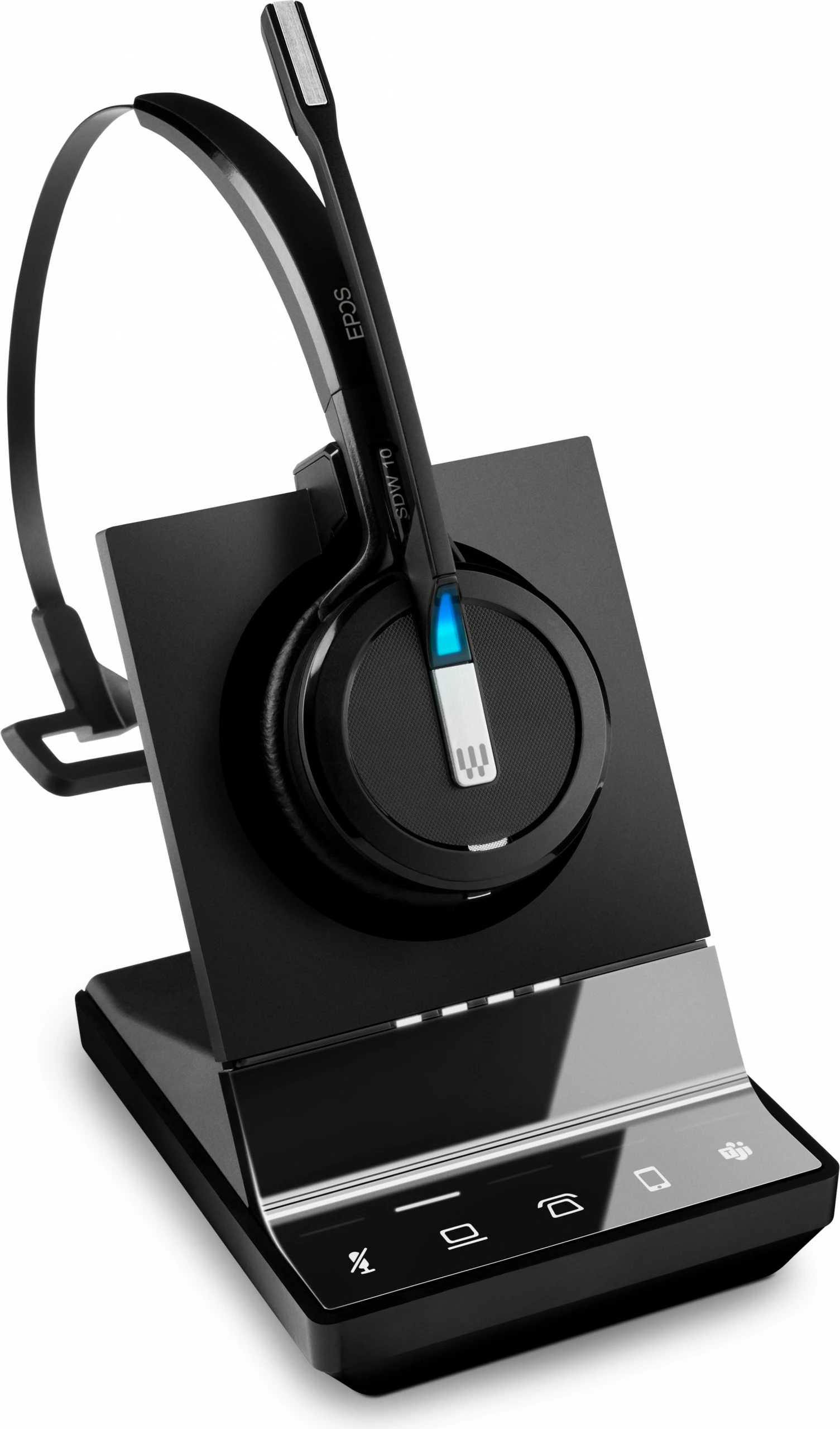 Brezžične DECT slušalke z mikrofonom, EPOS IMPACT SDW 5016T, USB, črne