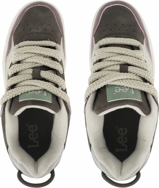 Čevlji za ženske Lee, beli-rjavi