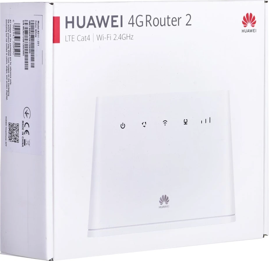 4G usmerjevalnik Huawei B311-211, WiFi LAN, LTE kat.4, 150 Mbps/50 Mbps