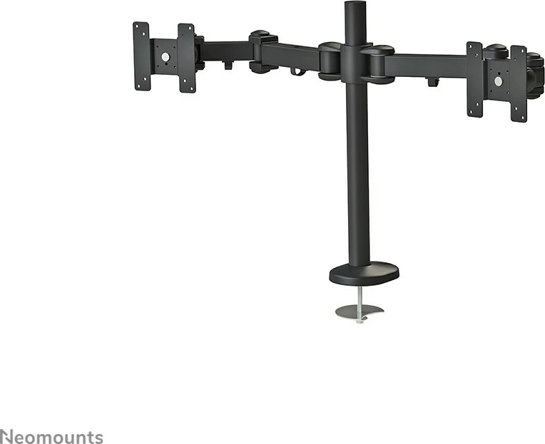 Krmilni nosilec za monitor, Neomounts FPMA-D960DG, gromet, 8 kg, 10"–27", črn