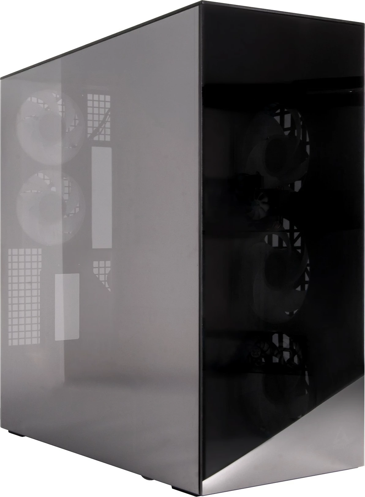 Ohišje ARCTIC Xtender, Midi Tower, kaljeno steklo, RGB, črno