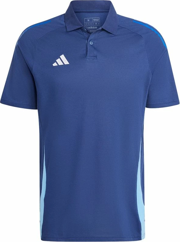 Polo majica Tiro 24 adidas, moška, temno modra