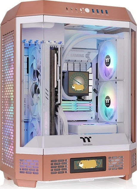 Ohišje Thermaltake The Tower 600, Mocha Mousse