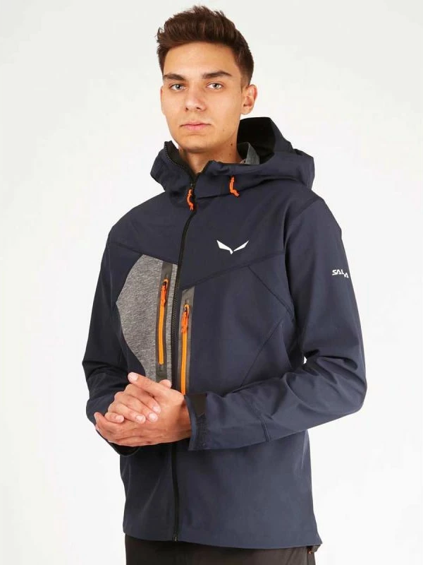 Trekking jakna Salewa, moška, zelena