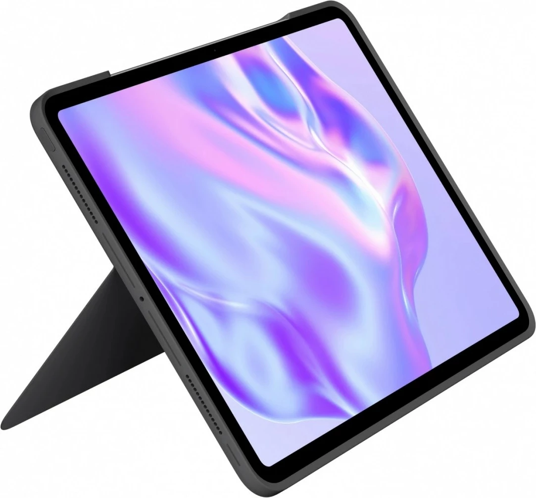 Ovitek s tipkovnico in velikim sledilnim ploščkom za iPad Pro 13 (M4), Logitech Combo Touch, grafit
