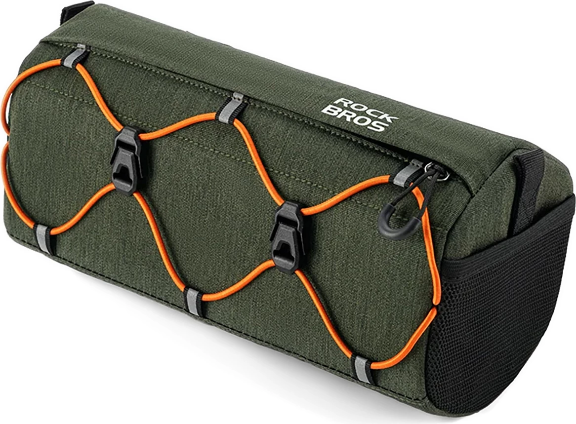Torba za krmilo za kolo Rockbros 30110054001, 2,2 L, zelena