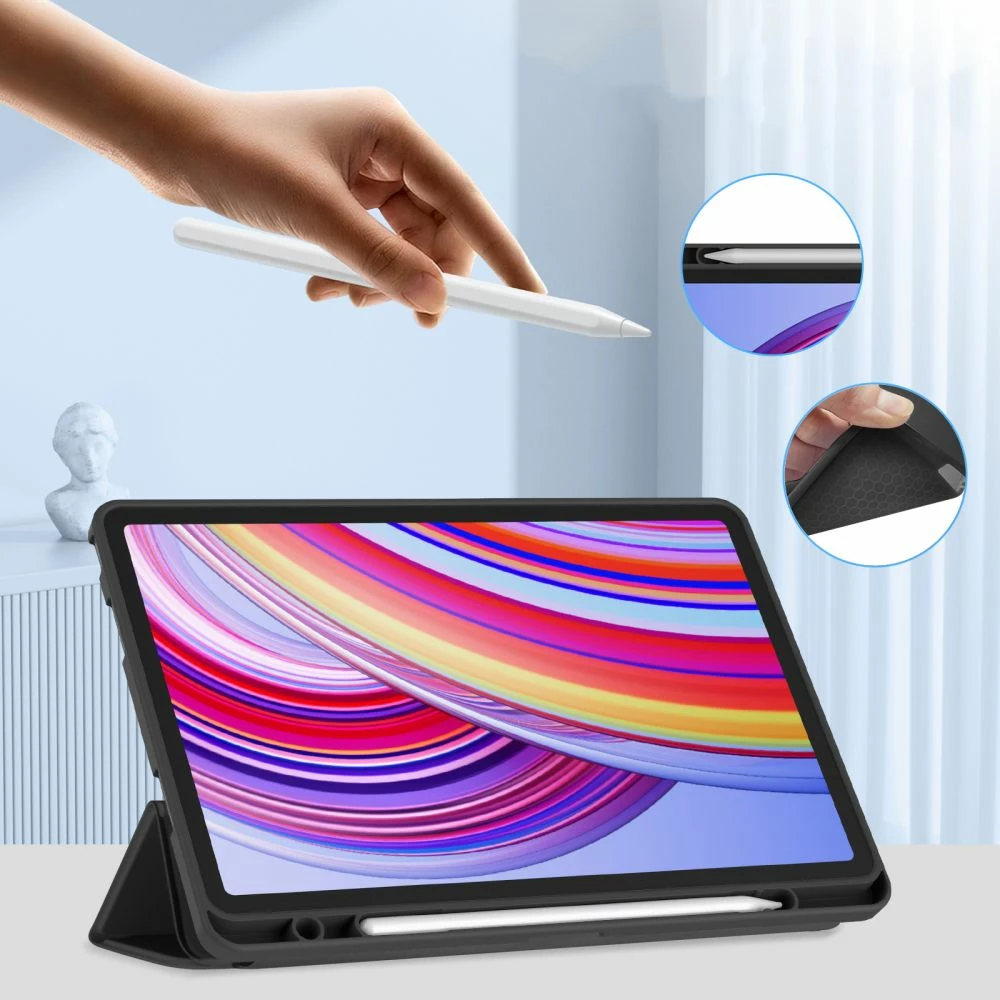 Zaščitni ovoj za pisalo Tech-Protect SC Pen za Xiaomi Redmi Pad Pro 12,1", črn