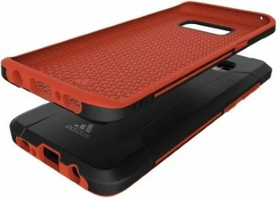Ovitek za telefon za Samsung Galaxy S8, Adidas SP Solo, črno-rdeč