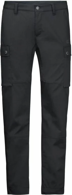 Cargo hlače za moške, Jack Wolfskin, črne