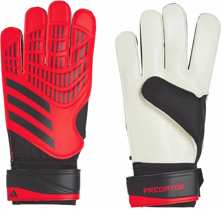 Rokavice za vratarja adidas, črno-rdeče