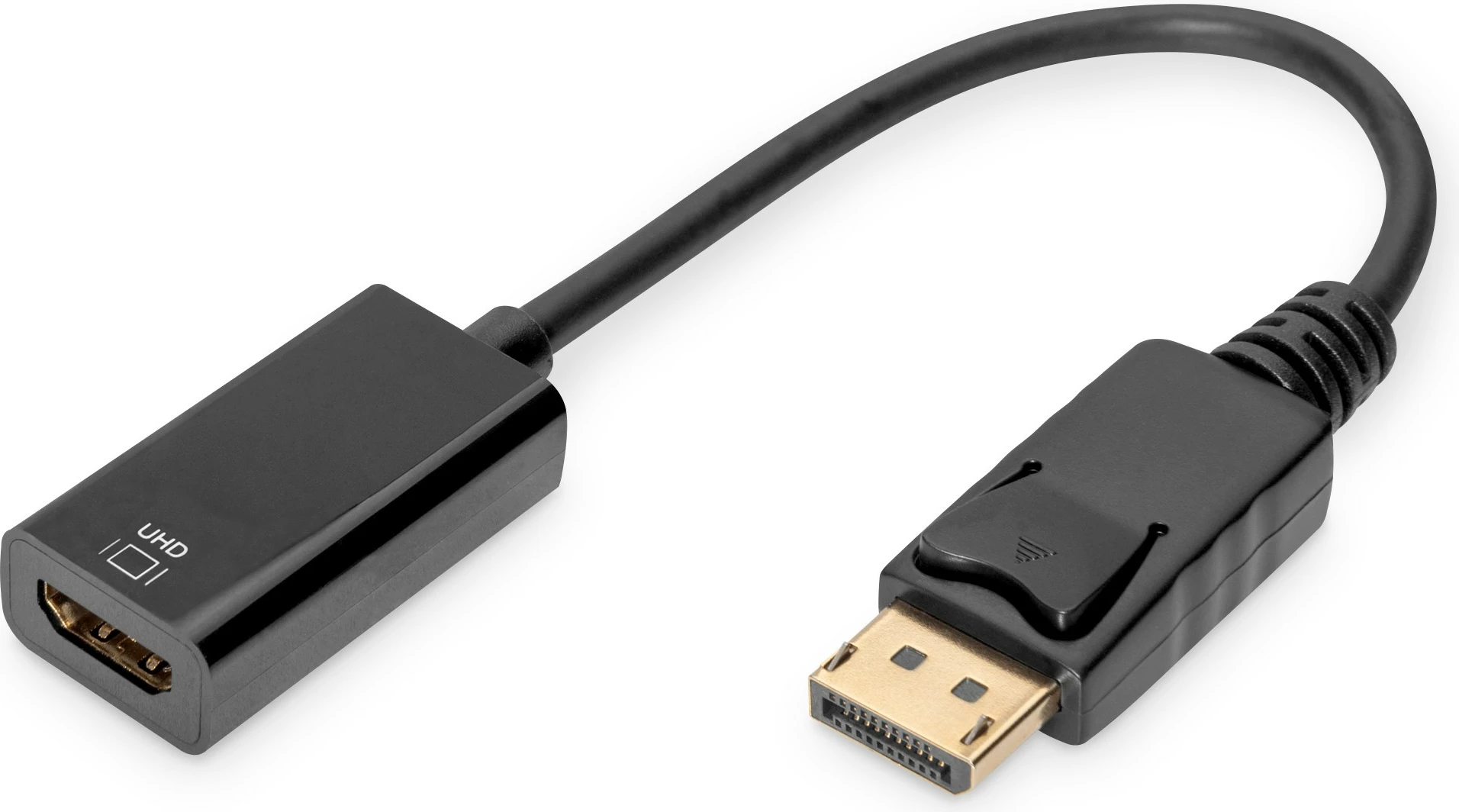 Adapter DisplayPort v HDMI Digitus, 0,2 m, 4K, črn