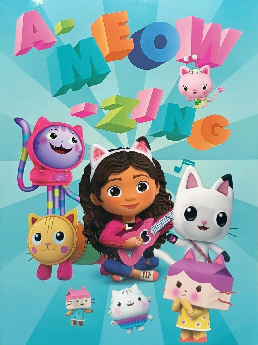 Pisalni set, 12 delov, Gabby's Dollhouse Kids Euroswan GD00062, rožnat