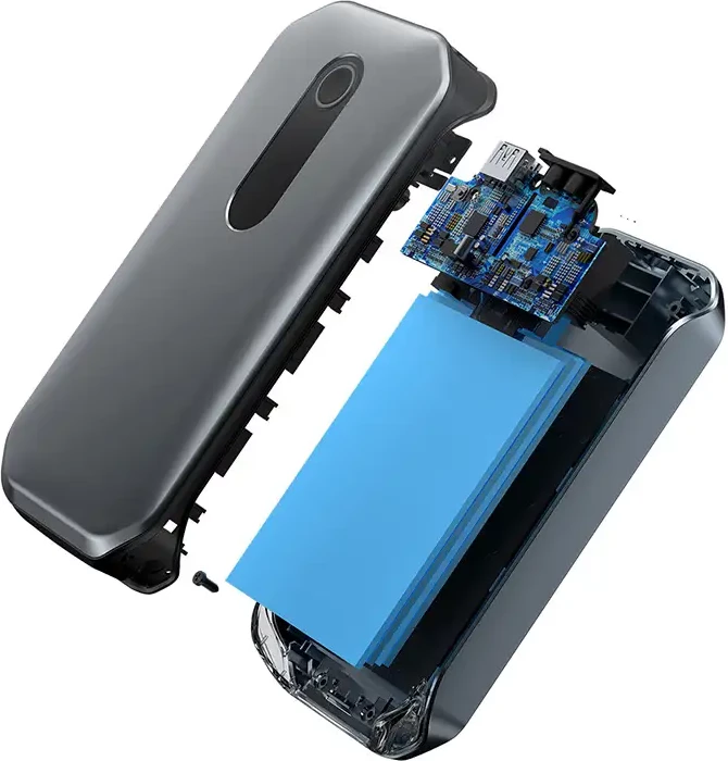 Zagonnik avtomobila in powerbank, Baseus Super Energy Pro CRJS03-01, 12000 mAh, 1000 A, USB/USB-C, črn