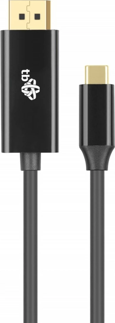 Kabel USB-C na DisplayPort, TB AKTBXVDUSBCDP2B, 2 m, črn