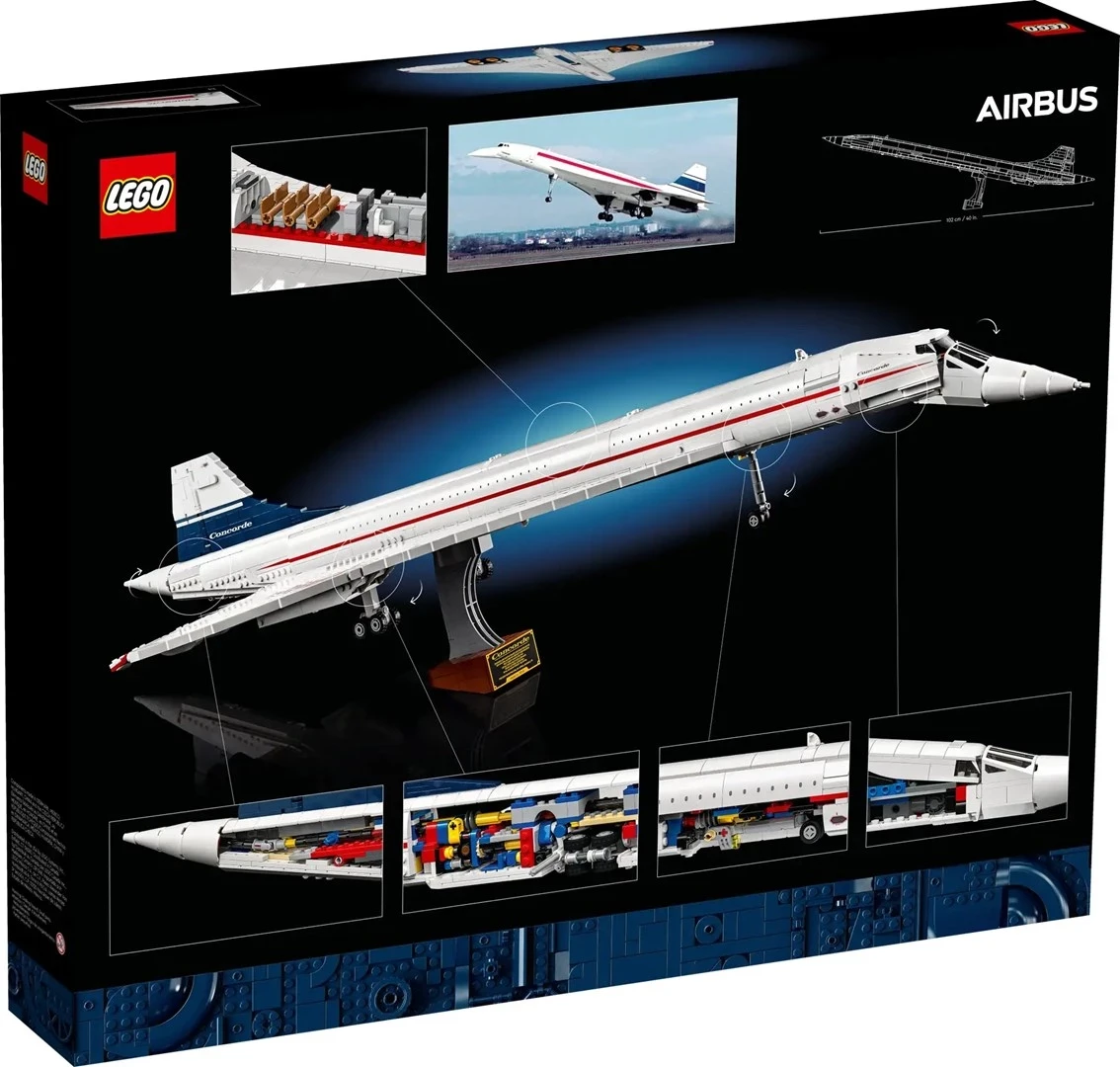 Detajni model Concorde, LEGO ICONS 10318