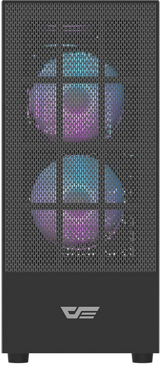 Računalniško ohišje, srednje (Mid Tower), s 3 ventilatorji, kaljeno steklo, črno, Darkflash A290