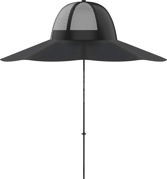 Klobuk s sončnimi paneli EcoFlow Power Hat, M-L, črn