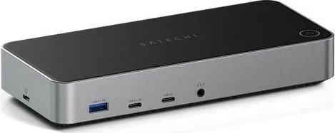 Postaja za priklop Triple 4K Display Satechi, Mac/Windows, siva