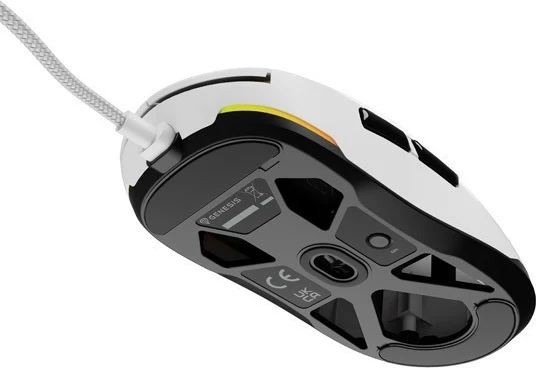 Gaming miš Genesis Krypton 660 RGB, bela