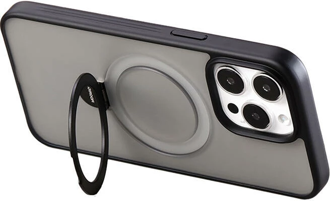 Magnetni ovitek za pametni telefon za iPhone 15 Pro Max, Joyroom JR-BP004, črn