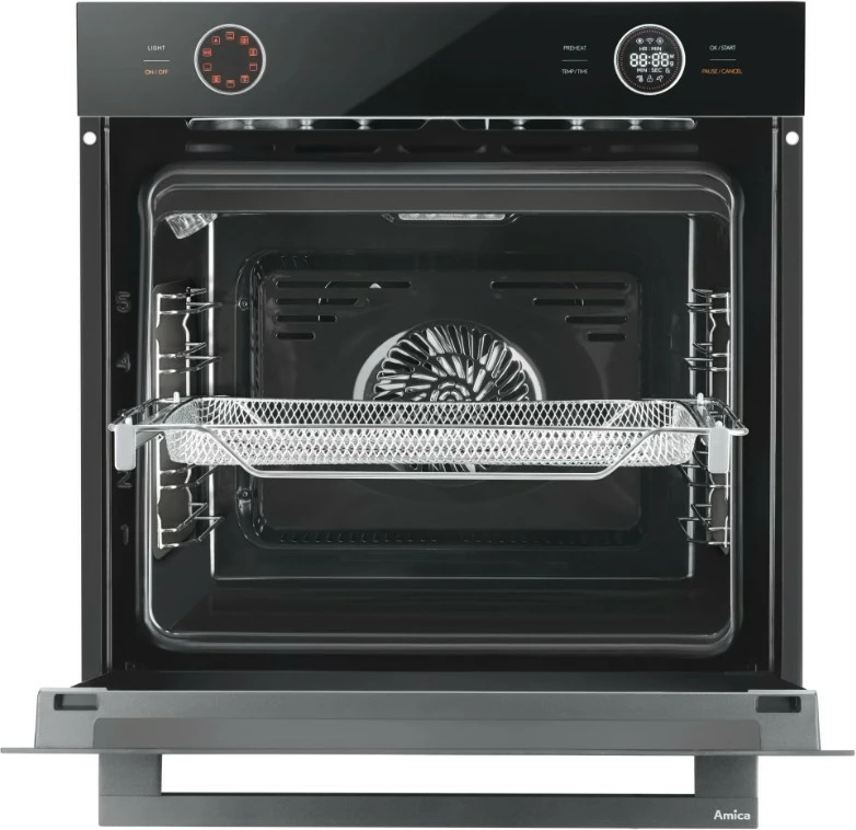 Pečica 72 L, kataliza/para, AirFry, črna — Amica ED6769BA+ S-TYPE