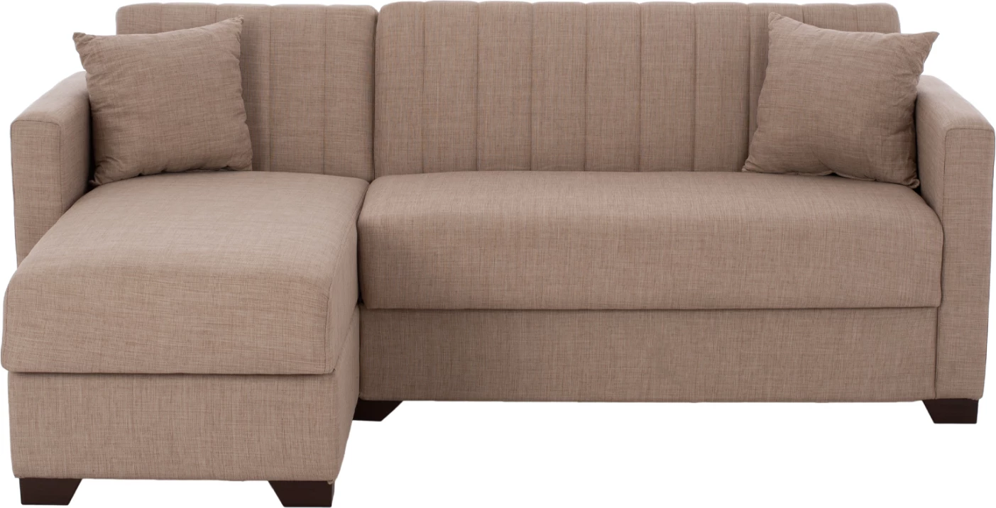 FH3244.04 kotna zofa-postelja, reverzibilna, 200x133x77cm, bež, komplet več kosov