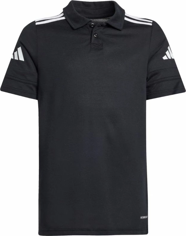 Polo majica za otroke adidas, črna
