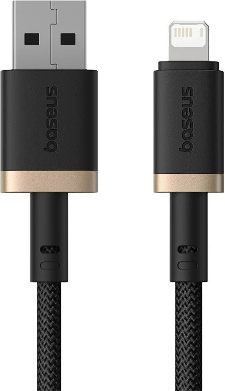 Kabel za polnjenje Dura Type A Baseus, 2,4 A, 2 m, črno-zlata